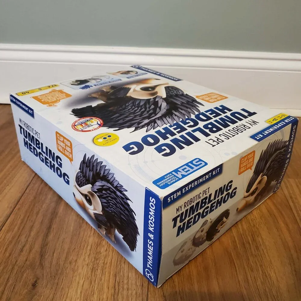 New My Robotic Pet Tumbling Hedgehog STEM Experiment Kit